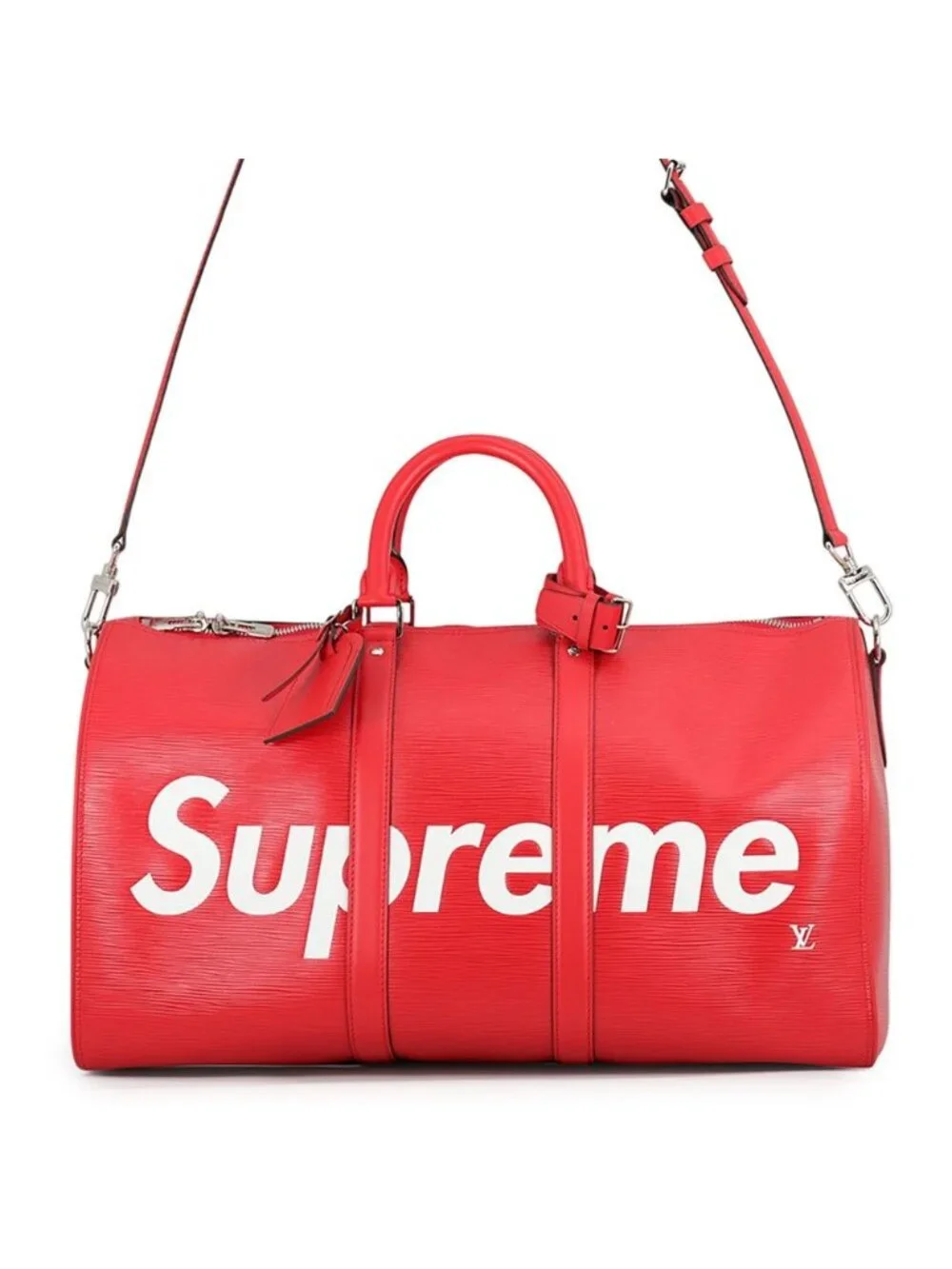 Louis Vuitton Boston Bag Epi Supreme Keepall Bandouliere 45